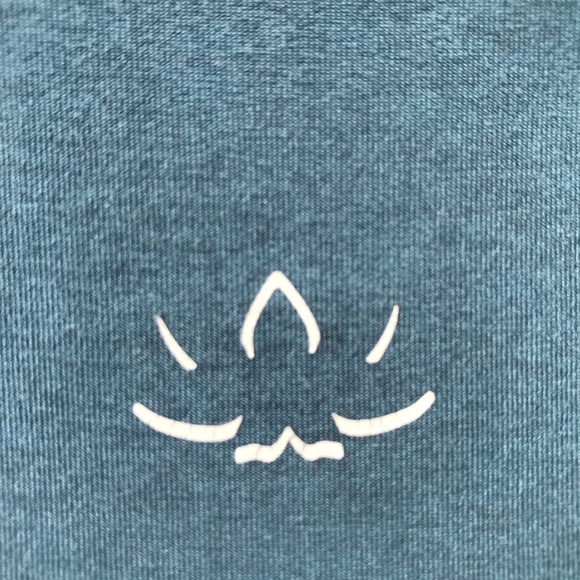 Beyond Yoga | Spacedye High-Waisted Biker Shorts Deep Teal Size Medium - Picture 3 of 6